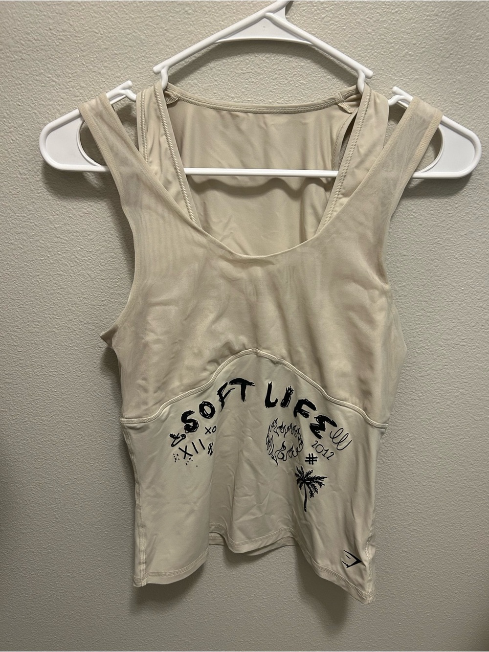 Gymshark Soft Life Graphic Tank Top Small